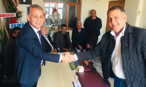 Muhtarlar Birliği, CHP Sarıçam a Hayırlı Olsun Ziyaretinde.