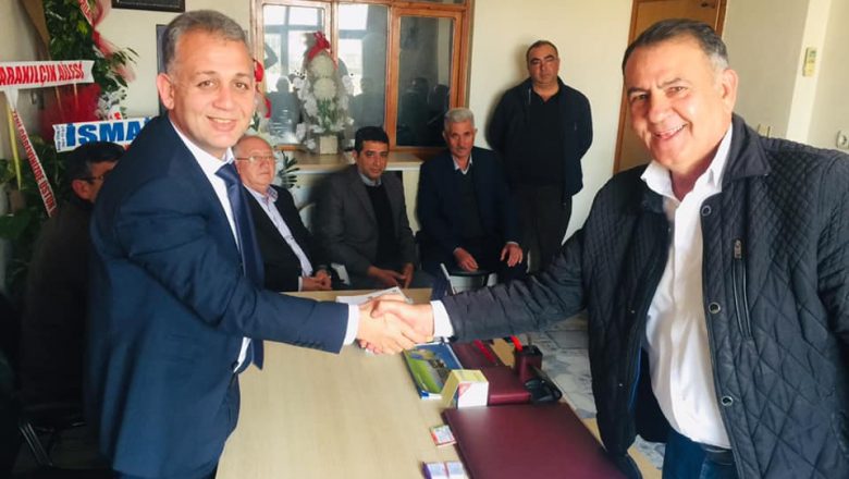  Muhtarlar Birliği, CHP Sarıçam a Hayırlı Olsun Ziyaretinde.