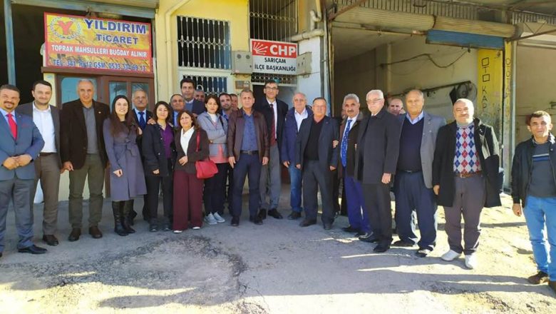  CHP Cukurova İlçeden Hayırlı Olsun Ziyareti
