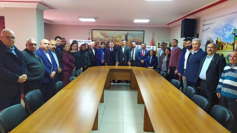 CHP Sarıçam dan, Seyhan İlçe Başkanlığına Hayırlı Olsun Ziyareti.