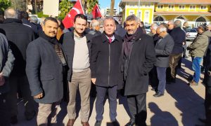 CHP İl, İlçe Örgütleri Uğur Mumcu Meydanında