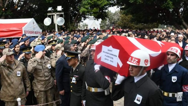  Sarıçam ın Şehit i Uzman Çavuş Selman Cankara Ebediyete Uğurlandı