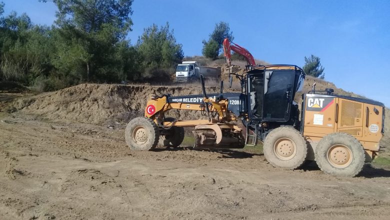  Kılıçlı Köyünde, Belediye ve yol yapım araçlarına yoğun tepki !