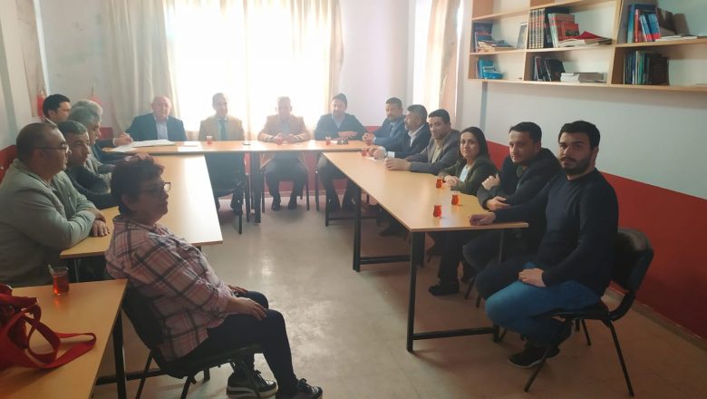  Sağlık Daire Başkanı Dr. Rıza Mete Sarıçam CHP yi ziyaret etti.