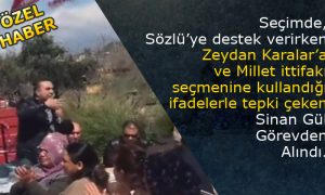 Sinan Gül Görevden Alındı!
