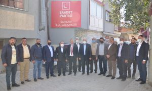 CHP Sarıçam Yönetimi, Saadet Partisi İlçe Yönetimini Ziyaret Etti.