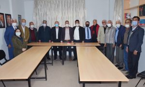 Sarıçam’ın Belde Belediye Başkanları CHP ilçe Başkanlığında Toplandı.